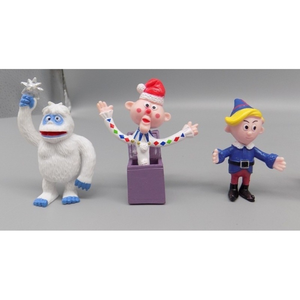 8 Rudolph The Red Nosed Reindeer PVC Figures Licensed Beverly Hills Teddy Bear - Picture 3 of 9